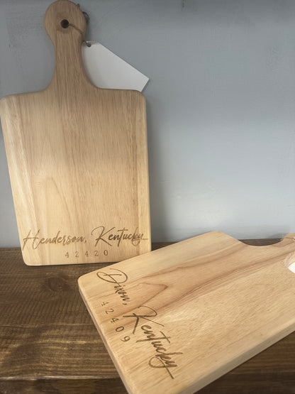 Custom Cutting Board