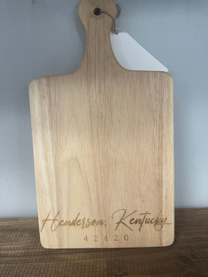 Custom Cutting Board