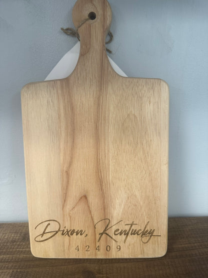 Custom Cutting Board