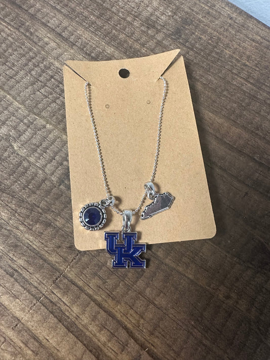 Kentucky Wildcats Home Sweet School Necklace