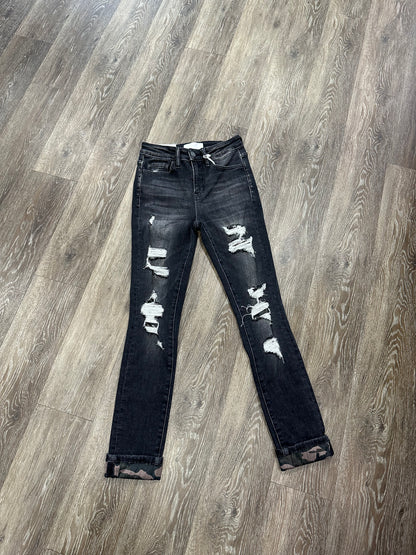 Vervet Haylie High Rise Camo Skinny