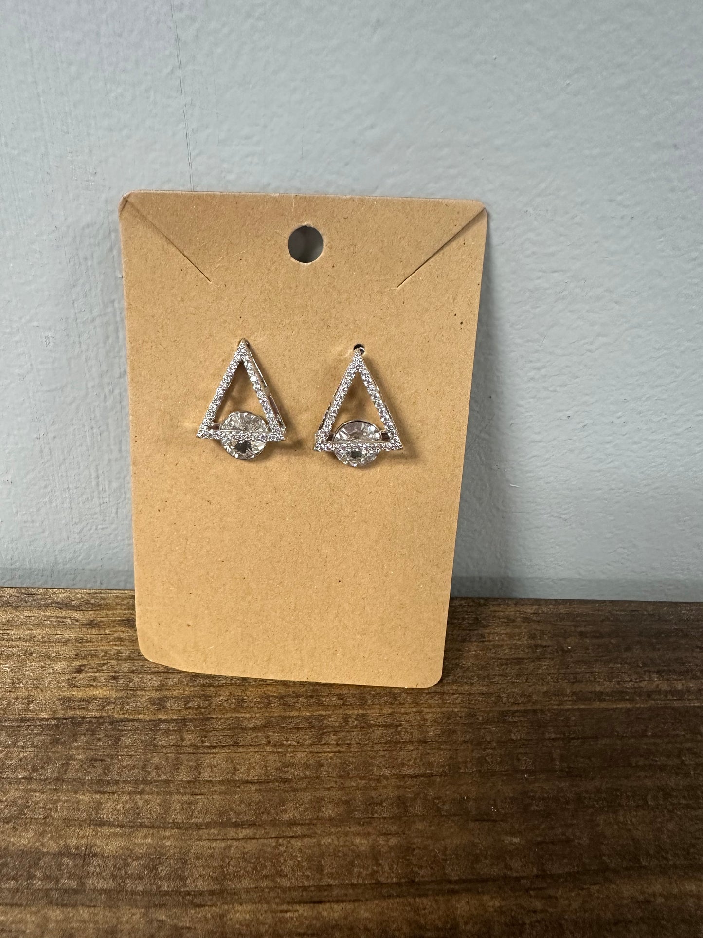 Triangle Square Earrings